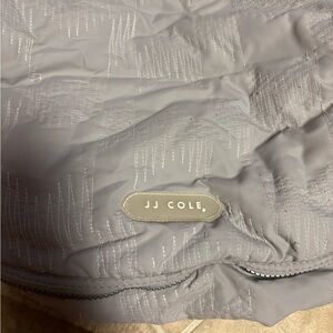 JJ Cole infant car seat cover Light Gray